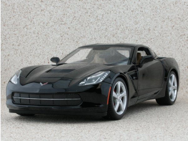 CHEVROLET Corvette Stingray - 2014 - black - Maisto 1:18