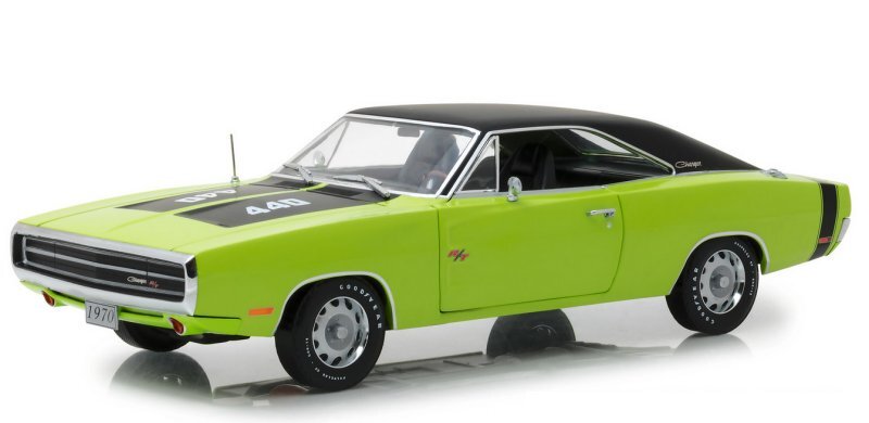DODGE Charger R/T SE - 1970 - green - Greenlight 1:18