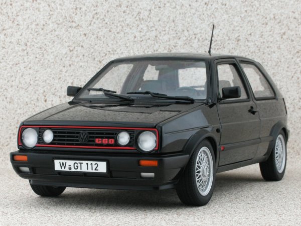 VW Volkswagen Golf GTI G60 - 1990 - black - Norev 1:18