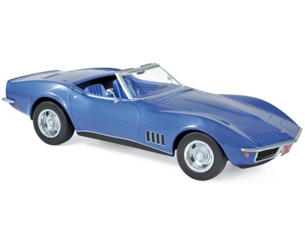 CHEVROLET Corvette - 1969 - bluemetallic - Norev 1:18