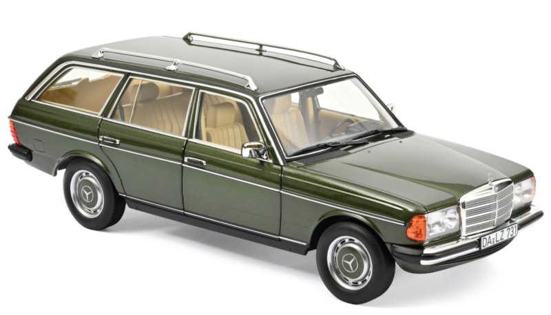 MB Mercedes Benz 230 T - S 123 - 1980 - greenmetallic - Norev 1:18