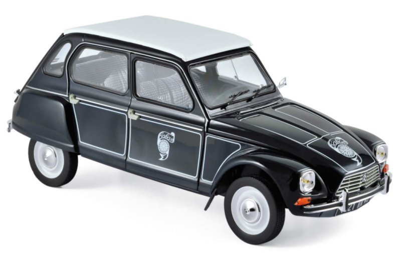 CITROEN Dyane 6 - Caban - 1977 - black - Norev 1:18