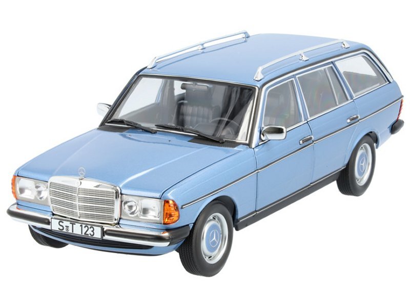 MB Mercedes Benz 200 T - S 123 - diamond blue - Norev 1:18
