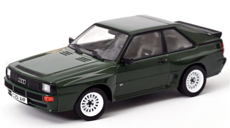 AUDI Sport Quattro - 1985 - darkgreen - Norev 1:18