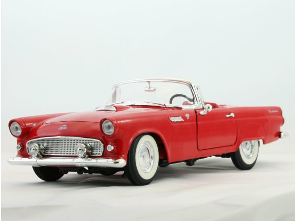 FORD Thunderbird - 1955 - red - Lucky Die Cast 1:18