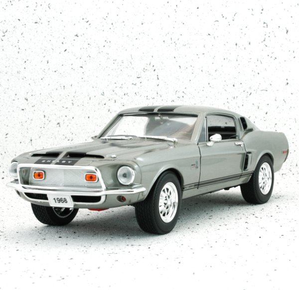 FORD Shelby Mustang GT 500KR - 1968 - greymetallic - Lucky Die Cast 1:18