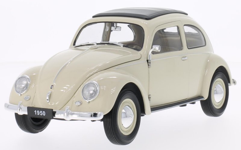 VW Volkswagen Käfer / Beetle - 1950 - cream - WELLY 1:18