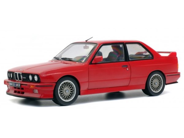 BMW M3 Coupe E30 - 1990 - red - SOLIDO 1:18