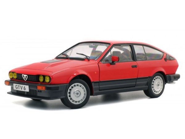ALFA ROMEO GTV 6 - 1984 - red - SOLIDO 1:18