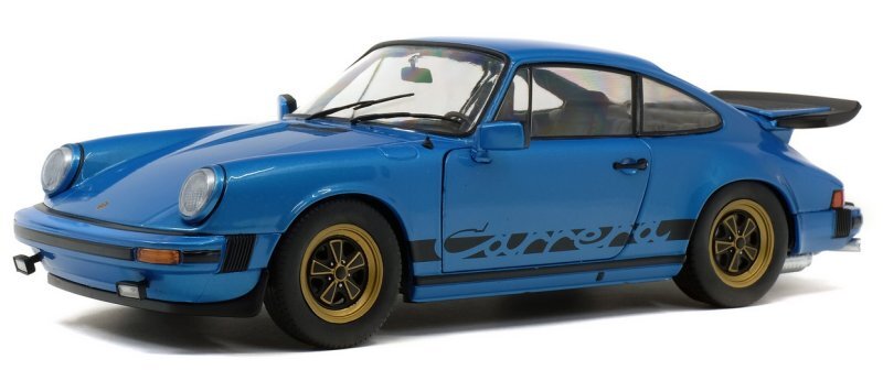 PORSCHE 911 Carrera 3.0 - 1984 - minerva blue - SOLIDO 1:18