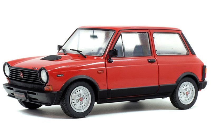 AUTOBIANCHI A112 Abarth - red - SOLIDO 1:18
