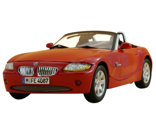 BMW Z4 - red - MotorMax 1:18