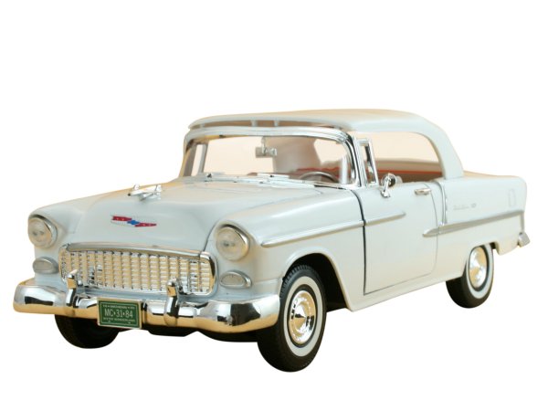 CHEVROLET Bel Air - 1955 - white - MotorMax 1:18