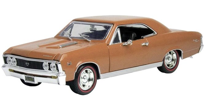 CHEVROLET Chevelle SS 396 - 1967 - bronzemetallic - MotorMax 1:18