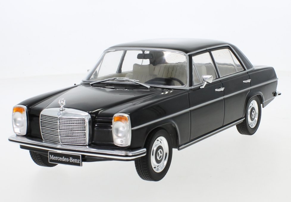 MB Mercedes Benz 220D - W115 - 1972 - black - MCG 1:18