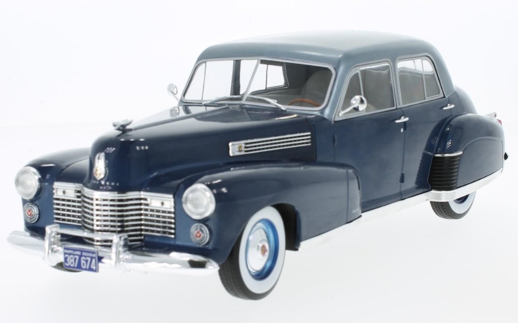 CADILLAC Fleetwood Series 60 - 1941 - bluemetallic - MCG 1:18