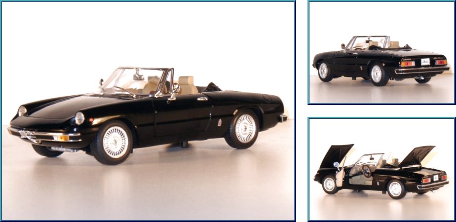 自動車 ALFA ROMEO SPIDER VELOCE 2000 1/18 1969 ALFA ROMEO 2000 SPIDER VELOCE 1/18 - 7418439590