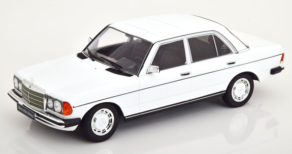 MB Mercedes Benz 230E - W123 - 1975 - white - KK 1:18