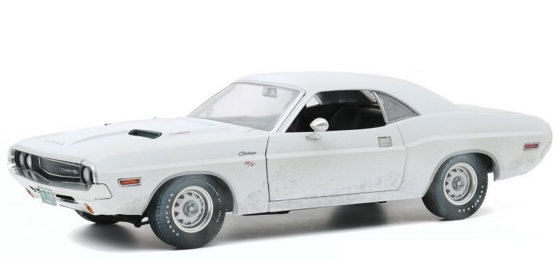 DODGE Challenger R/T - 1970 - dirty white - Greenlight 1:18