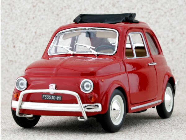 FIAT 500 L - red - Bburago 1:24