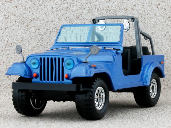 JEEP Wrangler - bluemetallic - Bburago 1:24