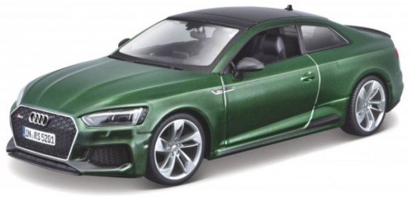 AUDI RS 5 Coupe - greenmetallic - Bburago 1:24