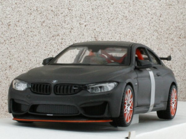 BMW M4 GTS - black dull - Maisto 1:24