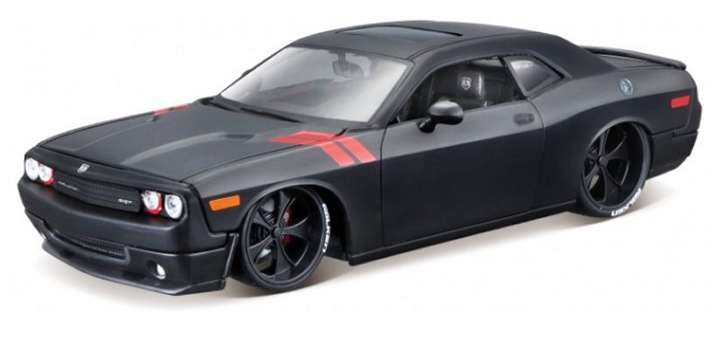 DODGE Challenger - 2008 - black dull - Maisto 1:24