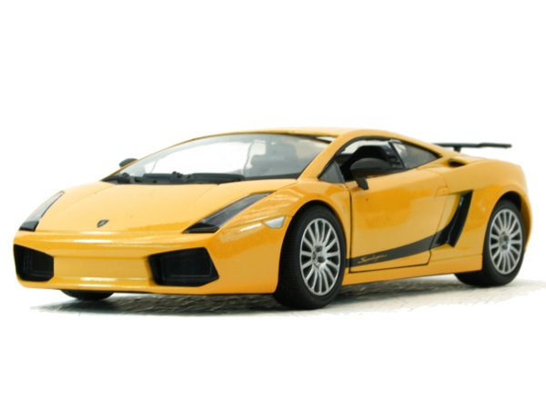 LAMBORGHINI Gallardo Superleggera - yellowmetallic - MotorMax 1:24