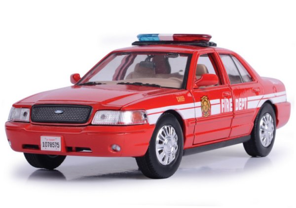 FORD Crown Victoria - 2007 - Fire Chief - MotorMax 1:24