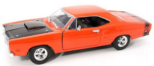 DODGE Coronet Super Bee - 1969 - orange - MotorMax 1:24