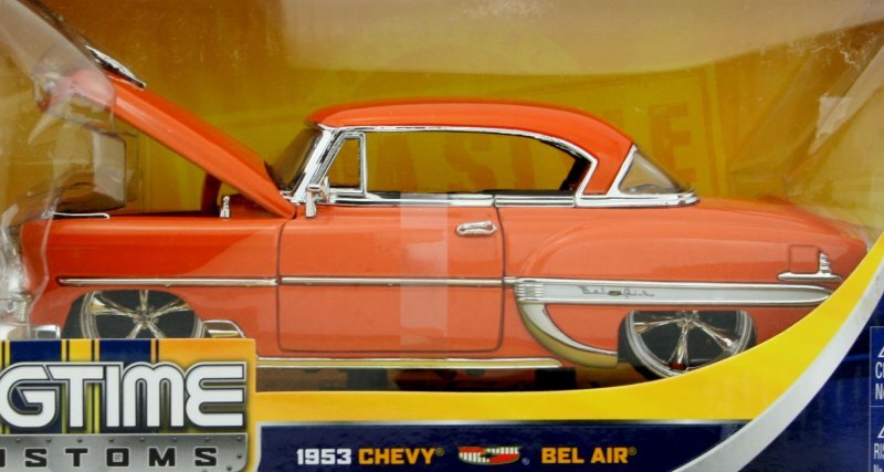 CHEVROLET Bel Air - 1953 - orangemetallic - JADA 1:24