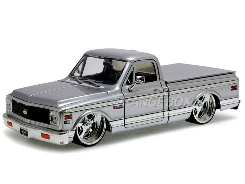 CHEVROLET Cheyenne - 1972 - silver - JADA 1:24