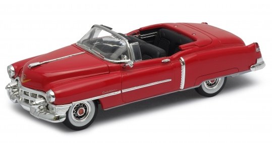 CADILLAC Eldorado - 1953 - red - WELLY 1:24