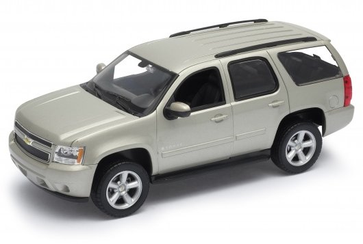 CHEVROLET Tahoe - 2008 - champagnermetallic - WELLY 1:24