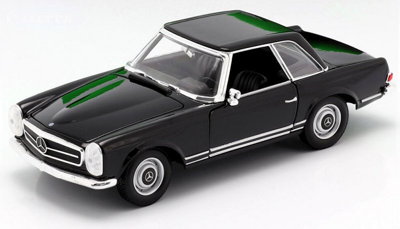 MB Mercedes Benz 230 SL - Pagode - 1963 - black - WELLY 1:24