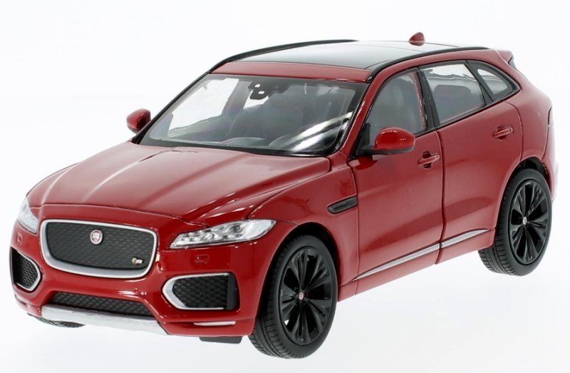 JAGUAR F-Pace - 2016 - red - WELLY 1:24