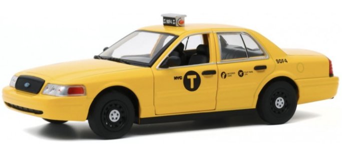 FORD Crown Victoria - 2008 - Taxi Cab - Greenlight 1:24