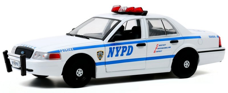 FORD Crown Victoria Police Interceptor - 2011 - NYPD - Greenlight 1:24