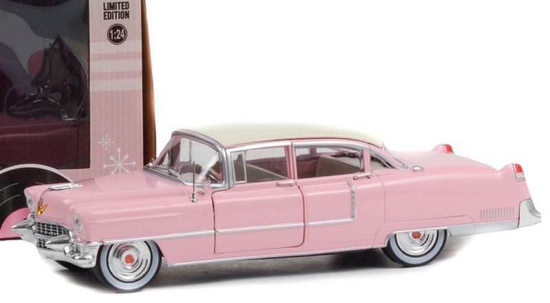 CADILLAC Fleetwood Series 60 - 1955 - pink - Greenlight 1:24