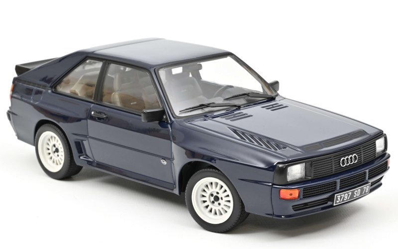 AUDI Sport Quattro - 1985 - darkblue - Norev 1:18