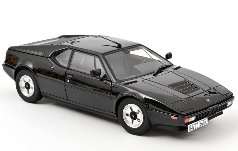 BMW M1 - 1980 - black - Norev 1:18