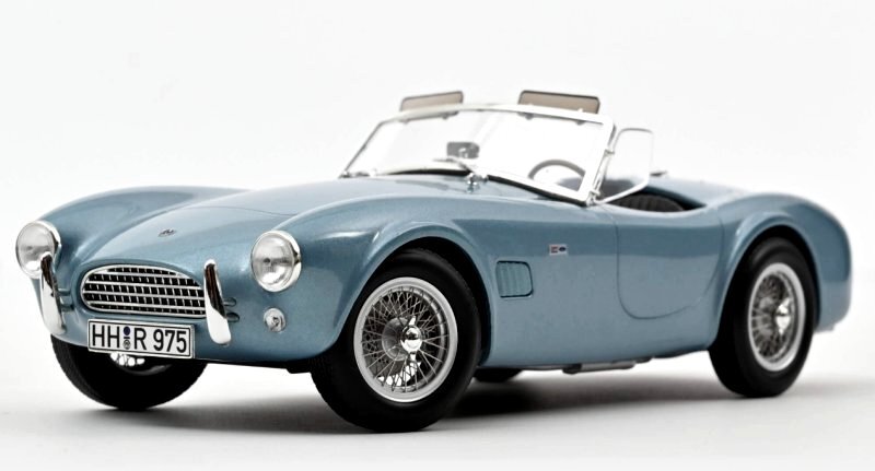 AC COBRA 289 - 1963 - bluemetallic - Norev 1:18