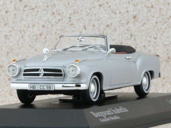 BORGWARD Isabella - 1959 - silver - Minichamps 1:43