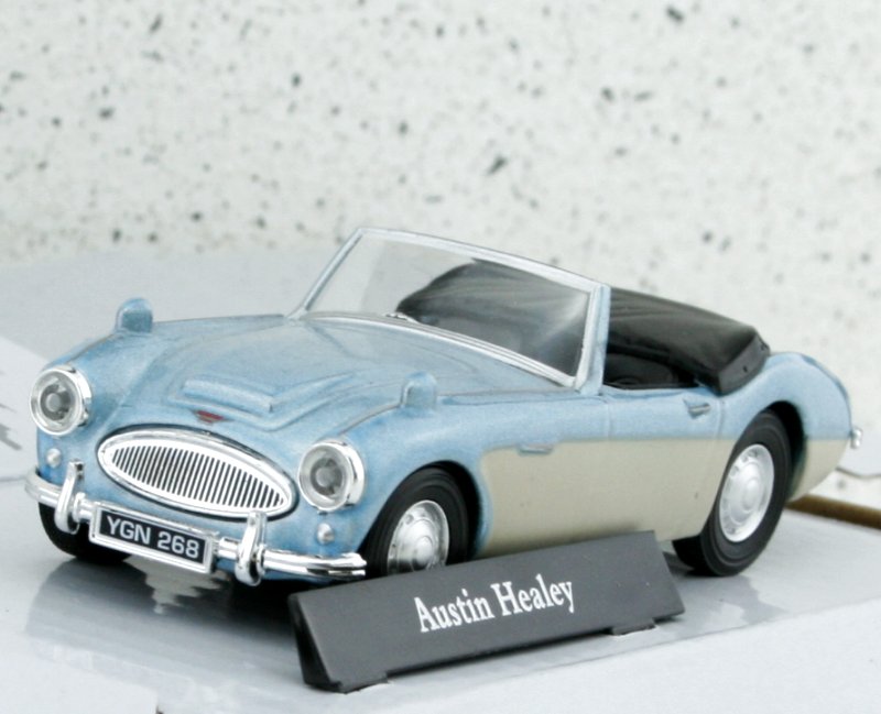 AUSTIN Healey - bluemetallic - Cararama 1:43