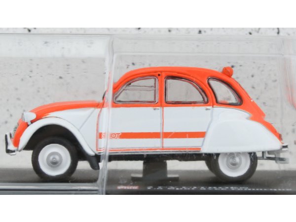 CITROEN 2 CV with Trailer - la Spot - ATLAS 1:43