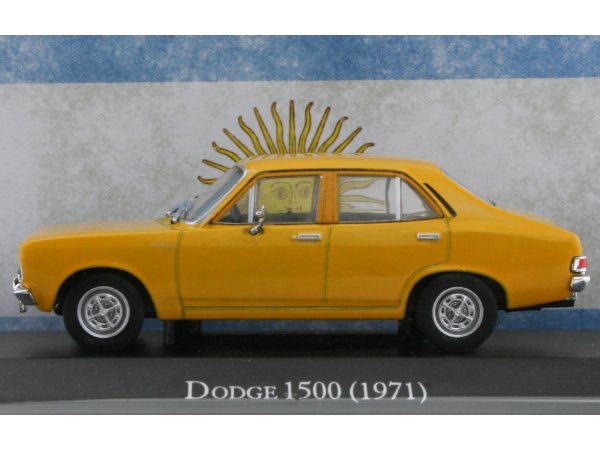DODGE 1500 - 1971 - yellow - Atlas 1:43