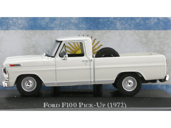 FORD F100 Pick up - 1972 - white - Atlas 1:43