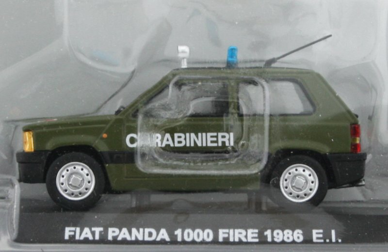 FIAT Panda 1000 Fire - 1986 - Carabinieri - Atlas 1:43