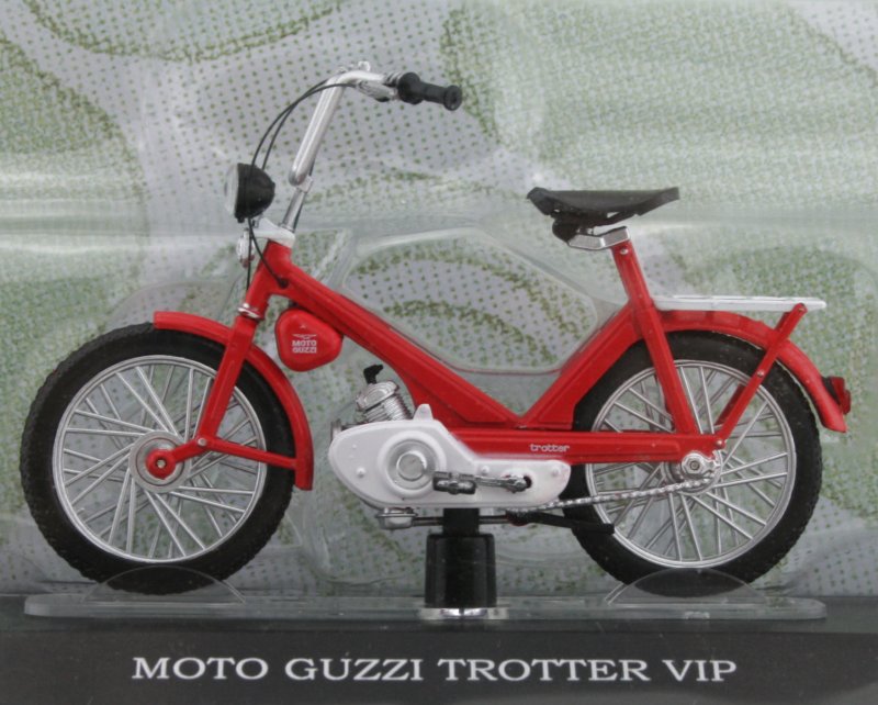MOTO GUZZI Trotter VIP - red - Atlas 1:18